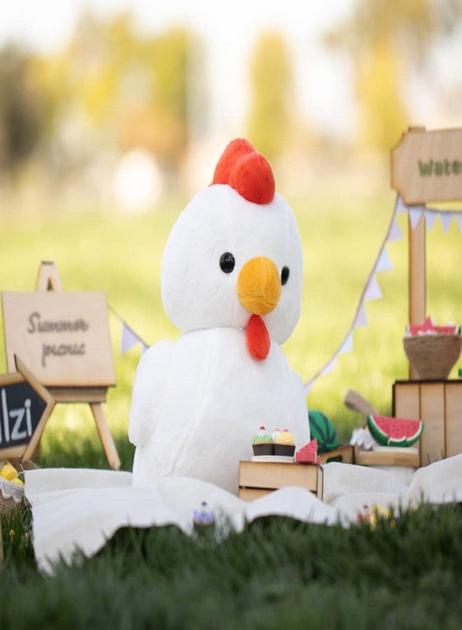 Bellzi Hen Cute Stuffed Animal Plush Toy - Adorable Soft Chicken Rooster Toy Plushies and Gifts - Perfect Present for Kids, Babies, Toddlers - Heni - Image 3